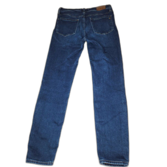 Madewell Blue 9" mid-rise Skinny Jeans, SIZE 28 style L9933 - Picture 5 of 7